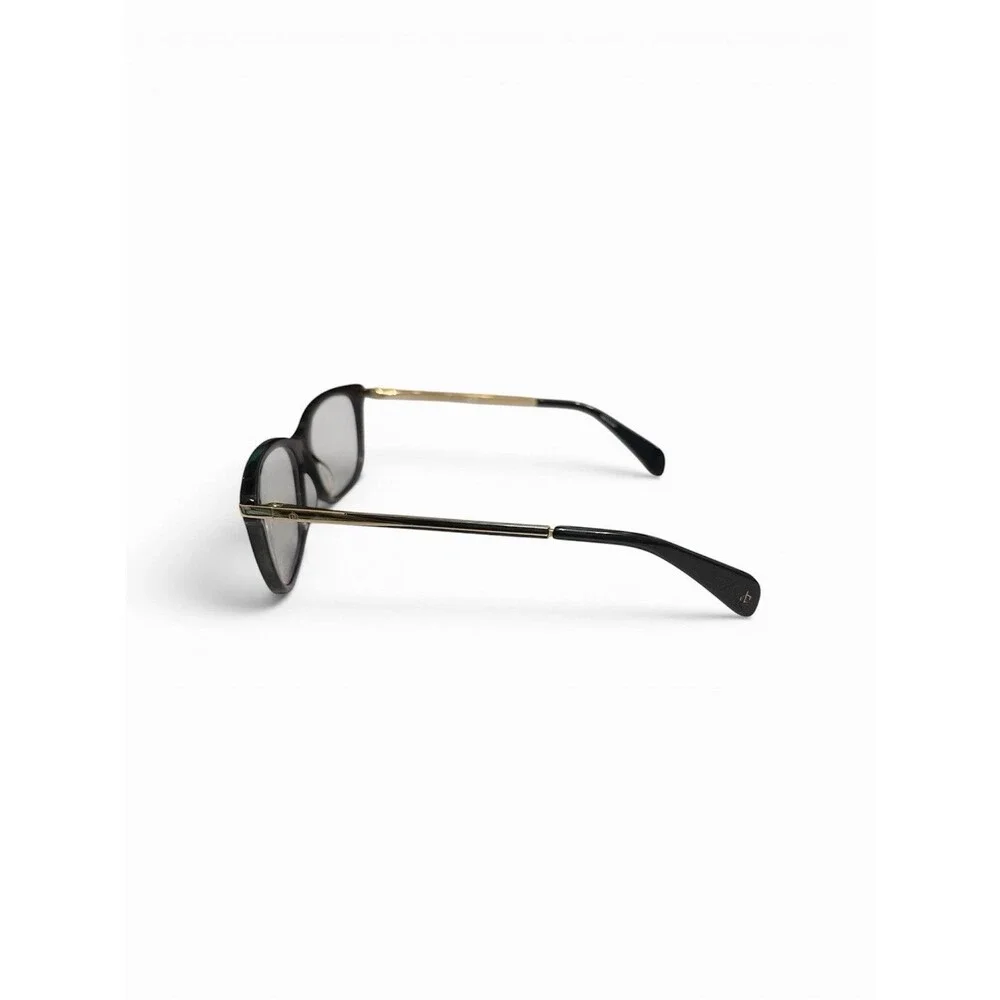 Rag & Bone RNB3006 2M2 Black Gold Women Eyeglasses Frames 54-16-140